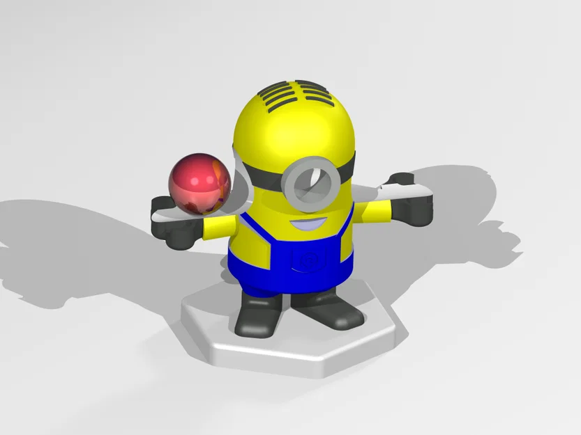 Minion Stuart cho đường chạy bi (marble run) - Image 1