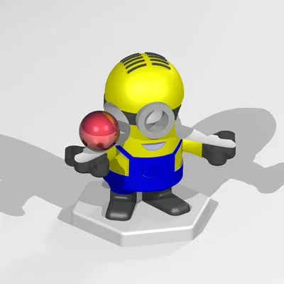 Minion Stuart cho đường chạy bi (marble run)
