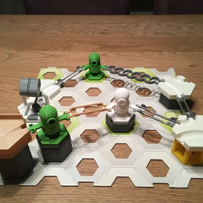 Minion Stuart cho đường chạy bi (marble run)