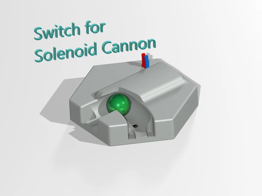 Công tắc cho Solenoid Cannone cho đường bi (marble run) - Image 1