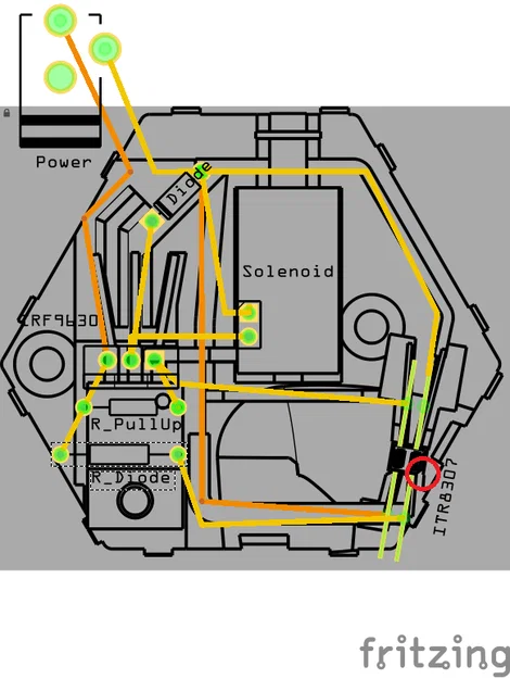 Công tắc cho Solenoid Cannone cho đường bi (marble run) - Image 10