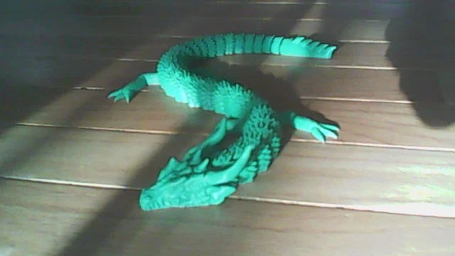 Mô hình rồng thiên nhiên khớp nối (Articulated Nature Dragon) in 3D - Image 1
