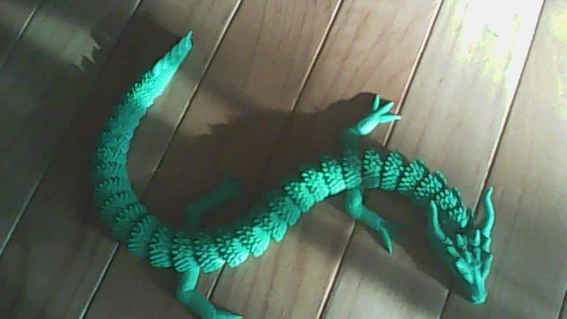 Mô hình rồng thiên nhiên khớp nối (Articulated Nature Dragon) in 3D - Image 3