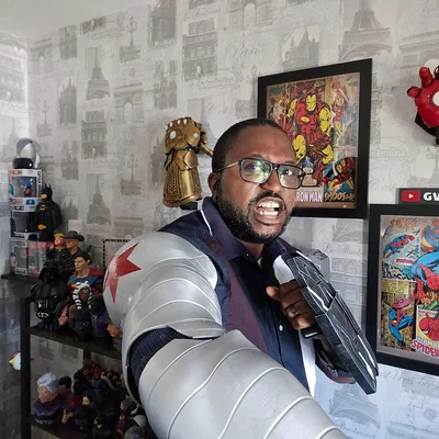 Mô hình cánh tay 3D Winter Soldier Bionic Arm (Cosplay)