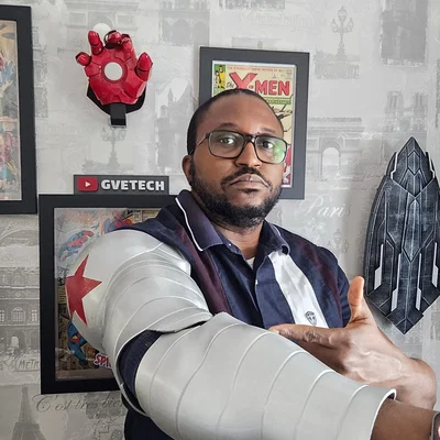 Mô hình cánh tay 3D Winter Soldier Bionic Arm (Cosplay)