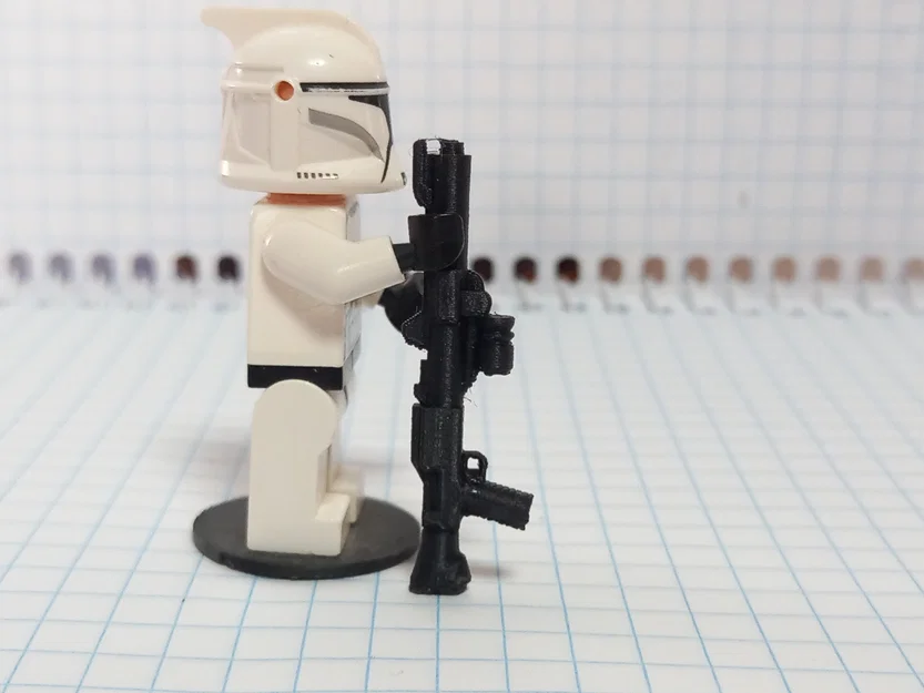 Súng DC-15A StarWars tỉ lệ LEGO Minifigure (DC-15A blaster rifle) - Image 2