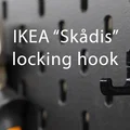 Bộ phụ kiện móc treo và giá giấy cho bảng IKEA Skådis in 3D - Thumbnail 1