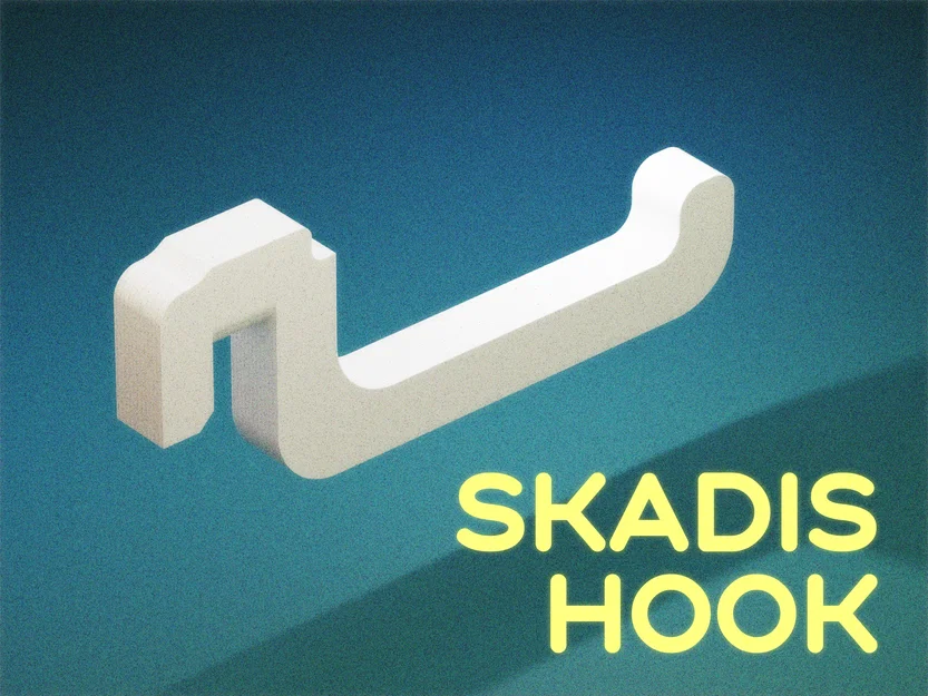 Móc Skadis (Skadis hooks) bản dài hơn 35–65mm - Image 1