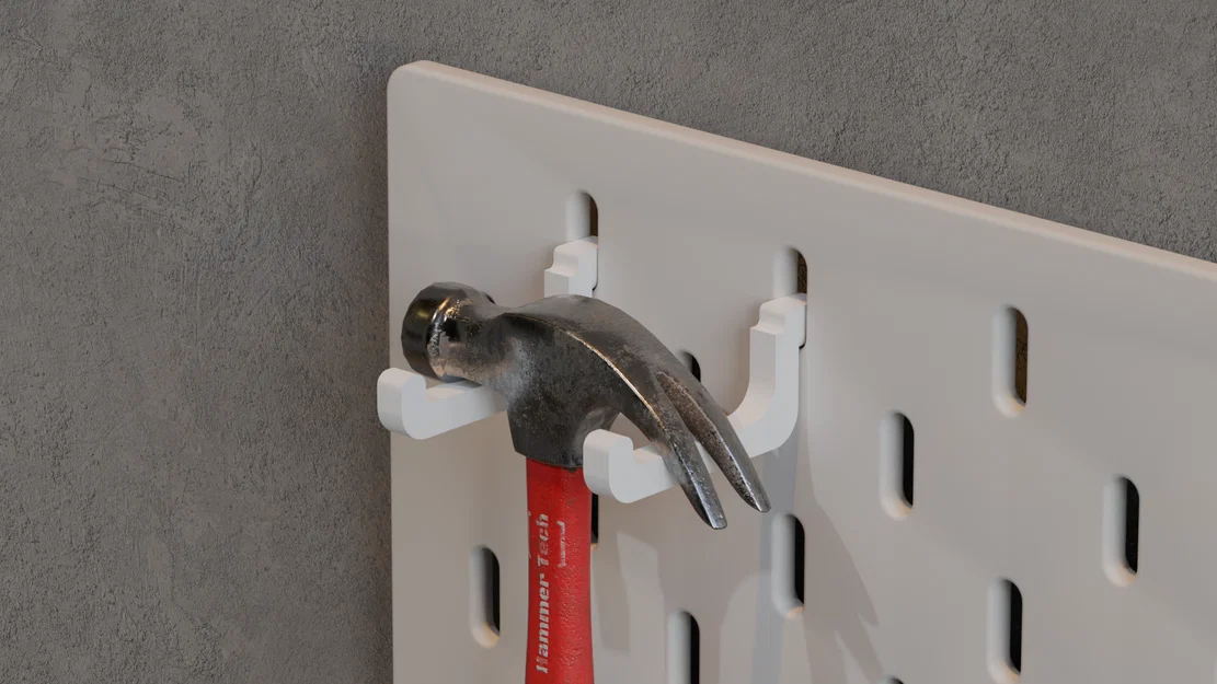 Móc Skadis (Skadis hooks) bản dài hơn 35–65mm - Image 2