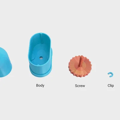 NanoDeo - Hộp đựng lăn khử mùi mini siêu gọn cho chuyến đi