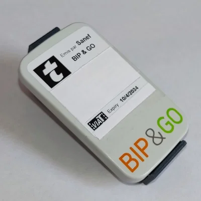 Bip&Go-Slim Clip – Kẹp thẻ Bip&Go Slim cho sun visor