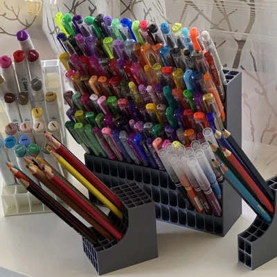 The Ultimate Pen Cubby (parametric) – Khay/ống cắm bút parametric