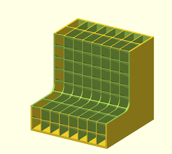 The Ultimate Pen Cubby (parametric) – Khay/ống cắm bút parametric - Image 2