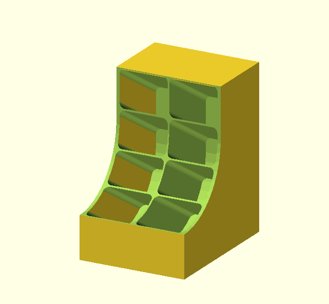 The Ultimate Pen Cubby (parametric) – Khay/ống cắm bút parametric - Image 5