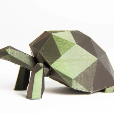 Mô hình rùa Low Poly để bàn đáng yêu cho máy in 3D