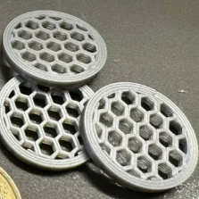 Mẫu đồng xu nhựa 3D tiện ích cho xe đẩy siêu thị và máy tự động