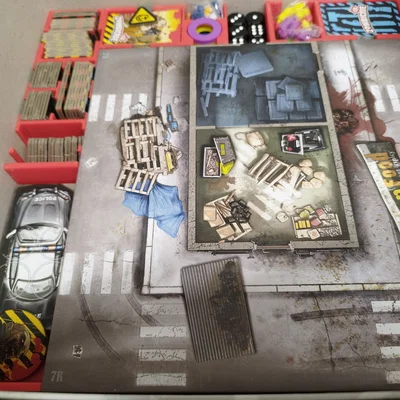 Khay tổ chức linh kiện Zombicide 2nd Edition in 3D tiện lợi
