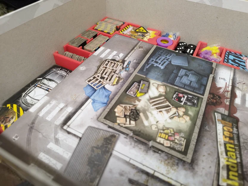 Khay tổ chức linh kiện Zombicide 2nd Edition in 3D tiện lợi - Image 3