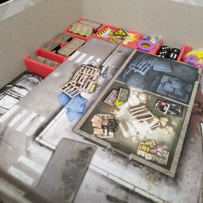 Khay tổ chức linh kiện Zombicide 2nd Edition in 3D tiện lợi