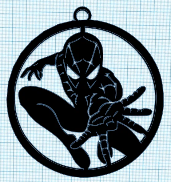 Móc khóa Spiderman in 3D thiết kế độc đáo cho fan Marvel - Image 1