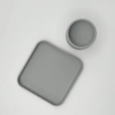 Bộ cốc đựng trứng kèm đĩa lót thiết kế hiện đại (Egg Cup with Coaster)