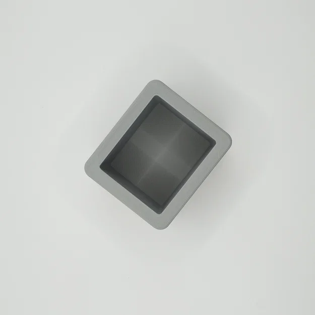 Ống cắm bút để bàn Cubed tối giản - Phụ kiện in 3D trang trí bàn làm việc - Image 3