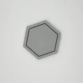 Miếng lót ly lục giác thiết kế hiện đại (Hexagonal Design Coaster) - Thumbnail 3
