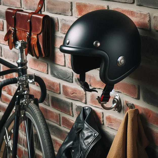 Giá Treo Nón Bảo Hiểm Gắn Tường (Helmet Wall Mount, Helmet Hanger) - Image 1
