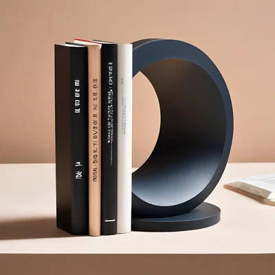 Chặn sách hình tròn Circle 3D - Tối giản, hiện đại và dễ in