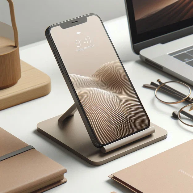 Thiết kế Giá đỡ điện thoại (Smartphone Stand/Holder) - Image 1