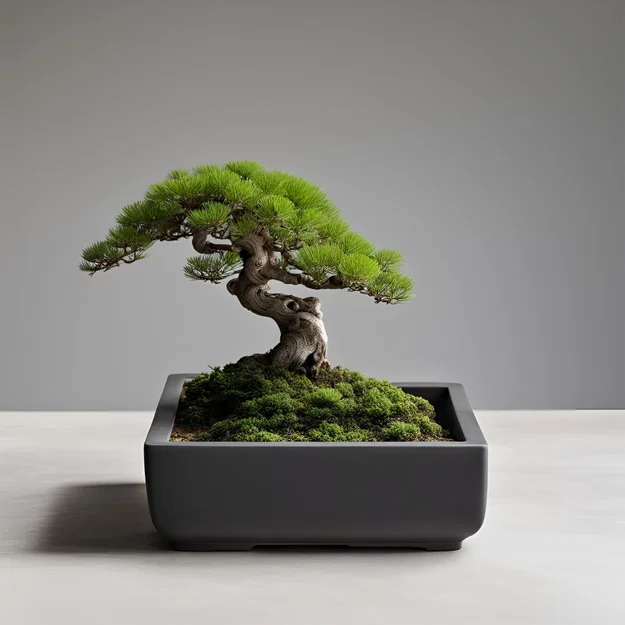 Chậu trồng cây Bonsai vuông in 3D đẹp mắt, tối giản - Image 1