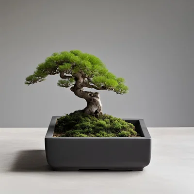 Chậu trồng cây Bonsai vuông in 3D đẹp mắt, tối giản
