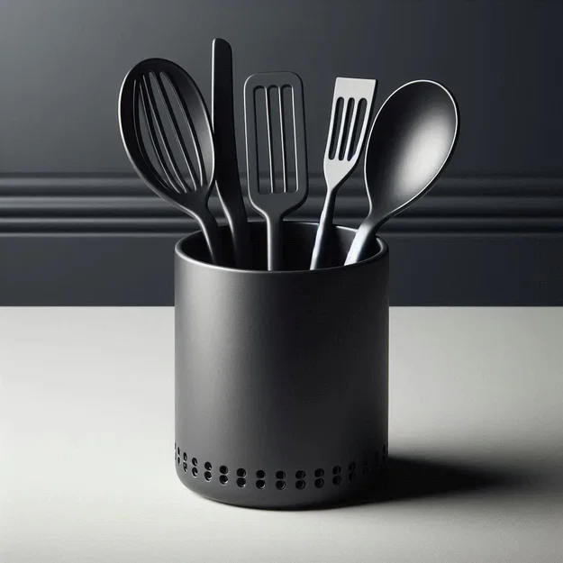 Giỏ đựng dụng cụ nhà bếp (Kitchen Utensil Basket, Kitchen Utensil Holder) - Image 1