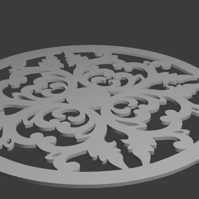 Miếng lót ly họa tiết cổ điển Pretty Coaster - In 3D cực đẹp