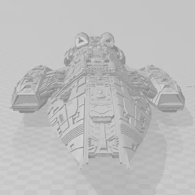 BSV-41 Valkyrie Battlestar có/không vũ khí + Decal Sheet (Battlestar Galactica)