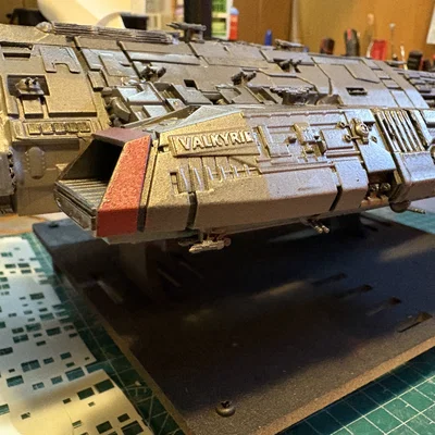 BSV-41 Valkyrie Battlestar có/không vũ khí + Decal Sheet (Battlestar Galactica)