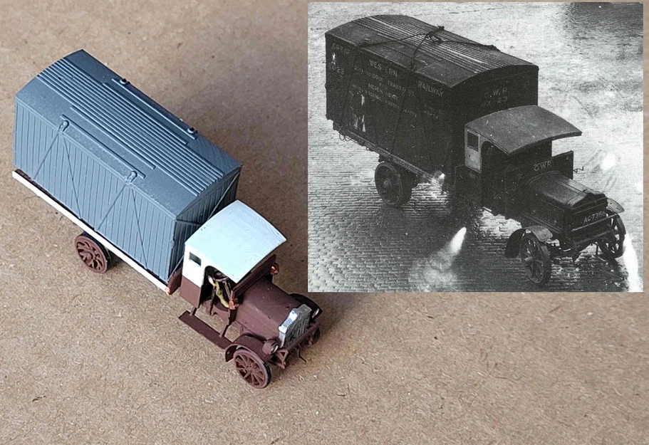 OIT – Xe tải AEC/Daimler loại Y và container GWR BX2/B4 (tỉ lệ 1:148) - Image 2