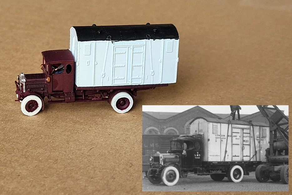OIT – Xe tải AEC/Daimler loại Y và container GWR BX2/B4 (tỉ lệ 1:148) - Image 3
