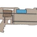 Mô hình súng Plasma Pistol in 3D - Thiết kế thông minh, chắc chắn - Thumbnail 2