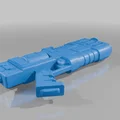 Mô hình súng Plasma Pistol in 3D - Thiết kế thông minh, chắc chắn - Thumbnail 3