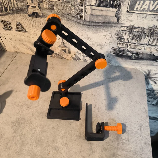 Tay cầm đa năng 3D cho điện thoại (Multifunctional Arm) bản cải tiến - Image 9