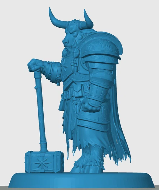 Mô hình Minotaur Cleric cho game RPG - Image 2