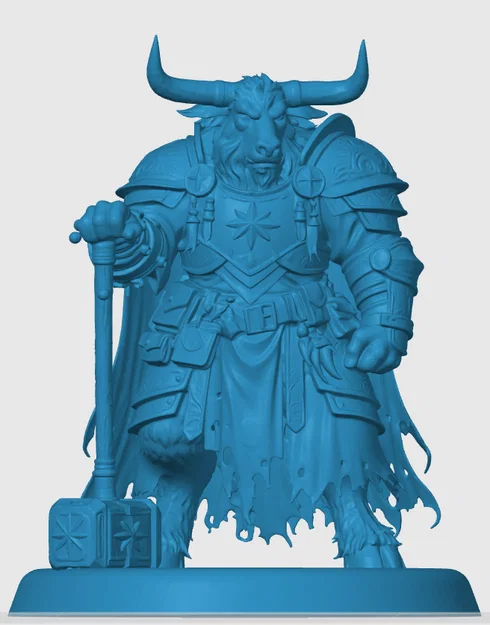 Mô hình Minotaur Cleric cho game RPG - Image 3