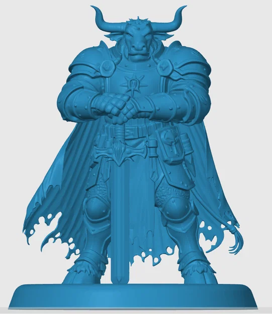 Mô hình Minotaur Paladin cho game RPG - Image 3