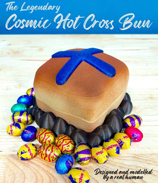 Bánh Cosmic Hot Cross Bun Vũ Trụ - Image 1