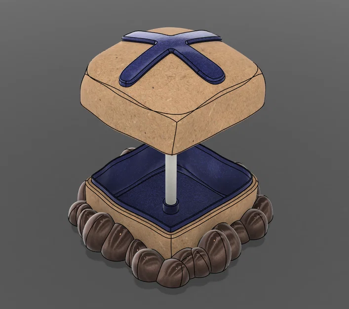 Bánh Cosmic Hot Cross Bun Vũ Trụ - Image 10