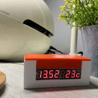 Hộp case WeMos D1 Mini MAX7219 LED 7-Segment