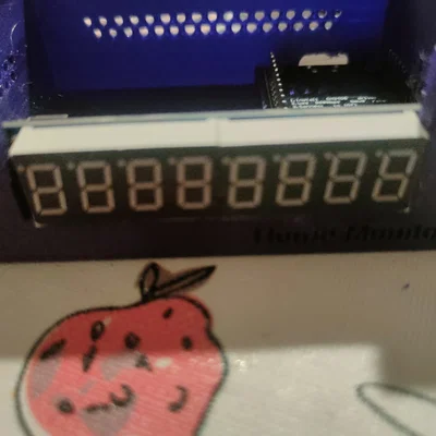 Vỏ hộp cho NodeMCU Lolin V3 và module LED 7 đoạn MAX7219