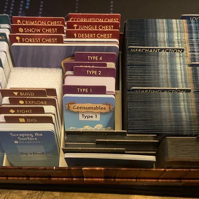 The Terraria Board Game - Khay Đựng Thẻ Bài Thay Thế