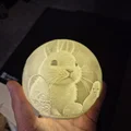 Đèn ngủ 3D Lithophane hình thỏ và gà con dễ thương - Thumbnail 1